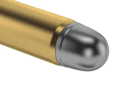 Bullet 38 SPECIAL Low-poly 3D model