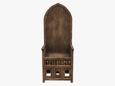 Medieval Rustic Low-poly 3D model