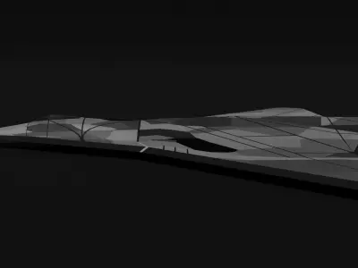 XS-5 Custom Space Fighter Free 3D model