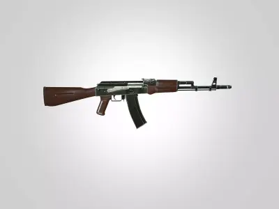 Tactical Assault Rifle - High Poly PBR 3D Model 3D model