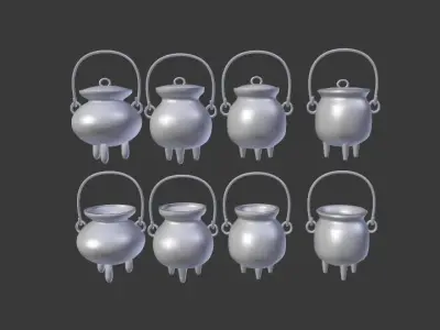  Cauldron Pack  3D model