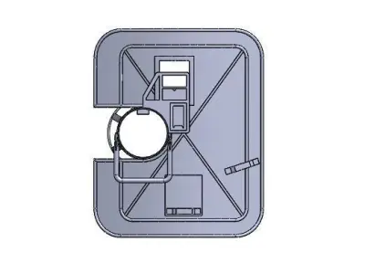 Panzerschreck grenade launcher 3D model