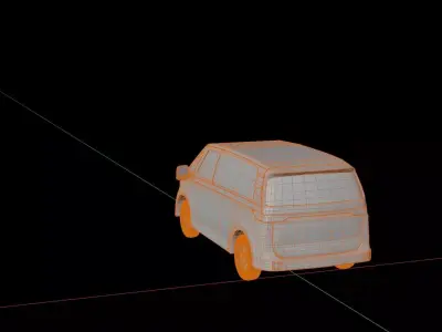Volkswagen ID Buzz Cargo Van 2022 3D model