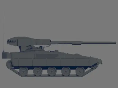 AGS Tank 3D model