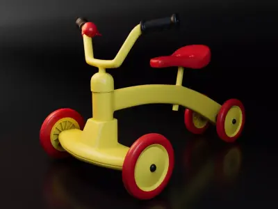 Kids Cycle Free 3D model