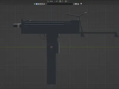 9mm smg Free 3D model