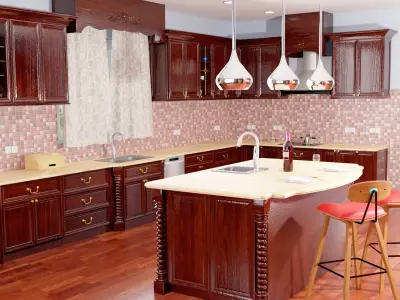 Kitchen The Classic 3D model