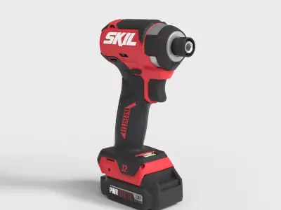 IMPACT DRILL MACHINE 3D model