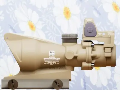 Aim TRIJICON Free 3D model