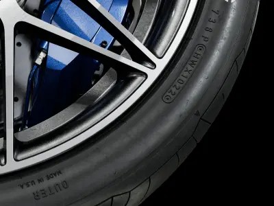 Nitto Invo 305 30 ZR19 Painted 3D model