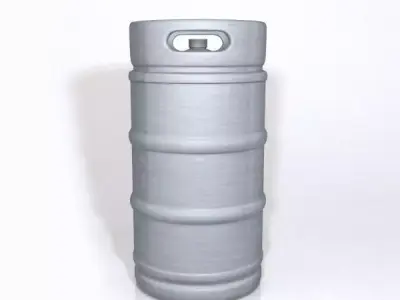 Beer Keg 3D model buy