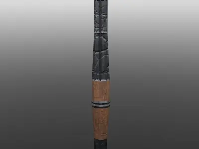 Modular Melee - Hammer Pack Low-poly 3D model