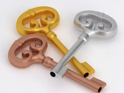 Key 01 Collection 3D model
