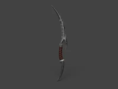 Dagger Ancient Weapon Low-poly 3D model