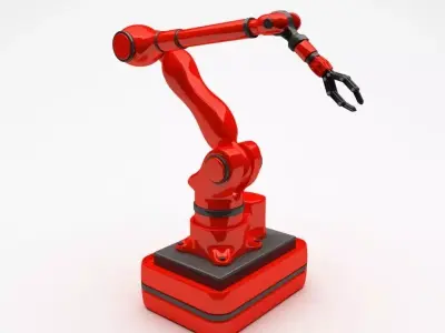 Industrial robot Worky 3D model