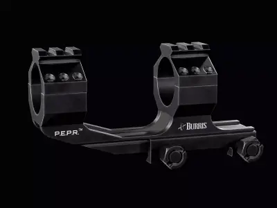 Burris AR-PEPR Scope mount 30mm Low-poly 3D model