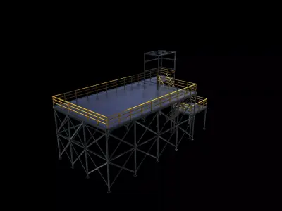 Mezzanine Flooring 3D model