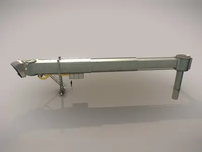 Airbridge LFPG Low-poly 3D model