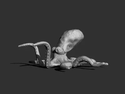 Octopus Free 3D model purchase