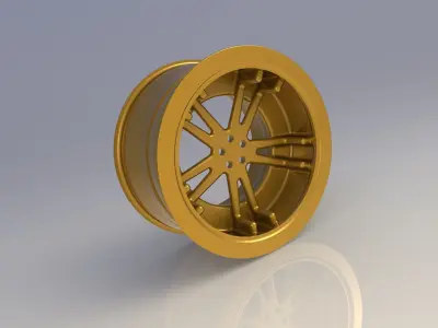 20 inch rim 3D model