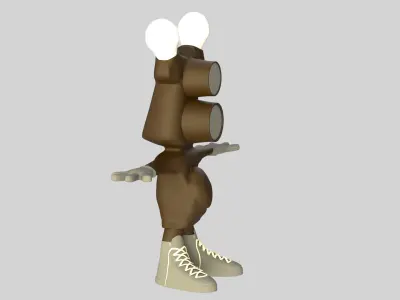  Cartoon Bulb Holder v4 