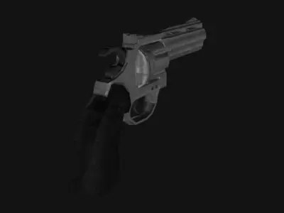 Revolver 3D 3D model