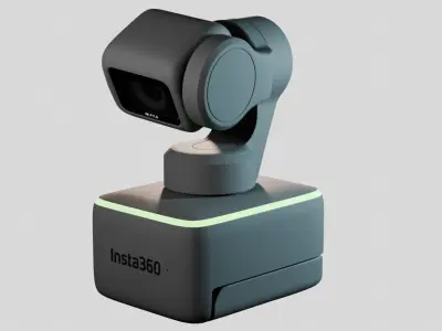 Insta360 Link Webcam Low-poly 3D model