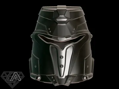 Doom Eternal sentinel helmet 3D print model