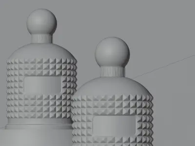 Perfume  3D model 3D model