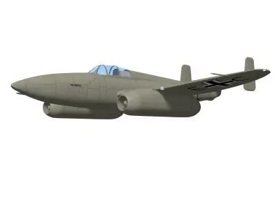 Heinkel He 280 V2 3D model