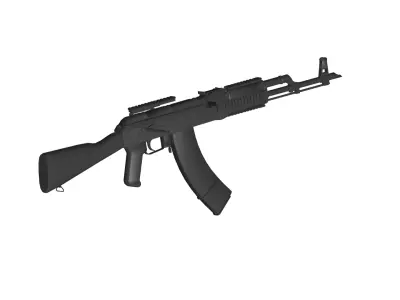 AKM assault rifle 3D model purchase