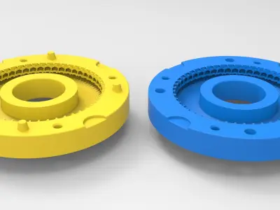 Mold for diecast Roadmaster RM275 truck tire Scale 1 to 10 3D print model