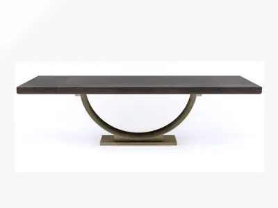 The Sofa and Chair Company - Wimbledon dining table Low-poly 3D model