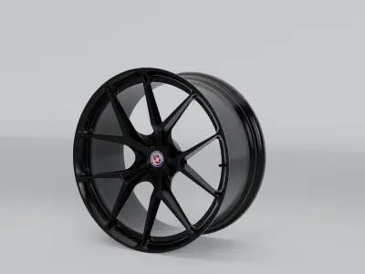 RIM HRE P101 FORGED   Low-poly 3D model
