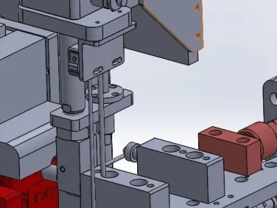 pneumatic clamp 3D model