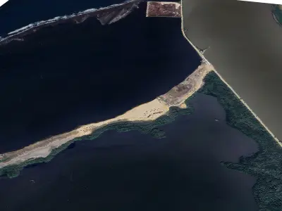 Puerto Mocho 3D model
