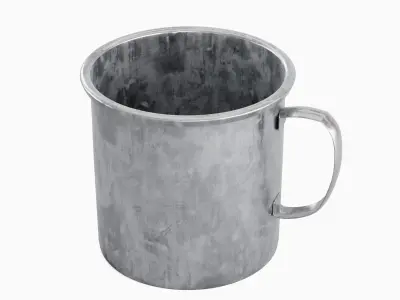 Steel Survival Cup 01 3D model