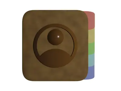 Ballls chocolate bar Free 3D model