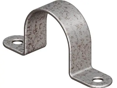 Rusty Saddle Clamp 3D model