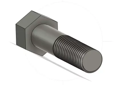 The most basic Nut 3D model