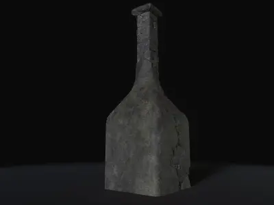 Medieval Oven Low-poly 3D model purchase