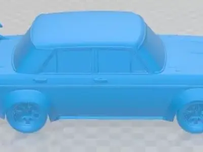 Seat 1500 1972 Tuning Printable Car 3D print model