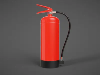 Water Mist Fire Extinguisher 3D model purchase