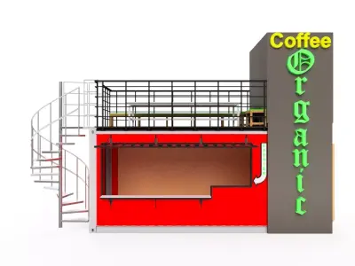 Coffee Container 3D model