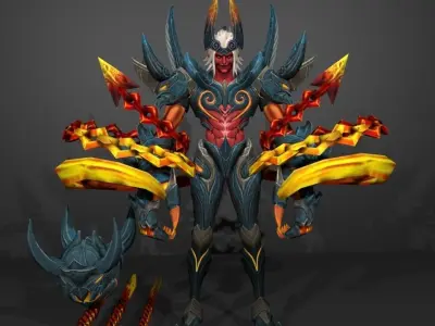 volcanic 3D model