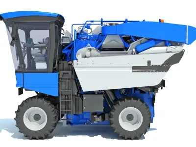 Grape Harvester  3D model