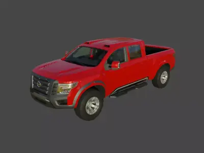 Nissan Pick-Up truck 3D model