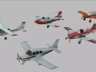 AIR PLANE COLLECTION 3D model