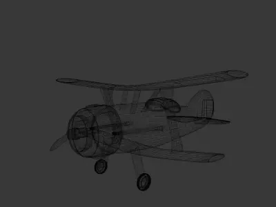 Military Airplane for 3D Printing 3D print model
