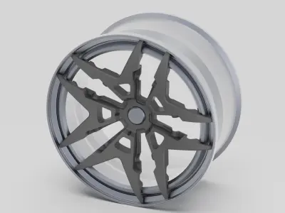 rims 13 tuning vehicle  3D model